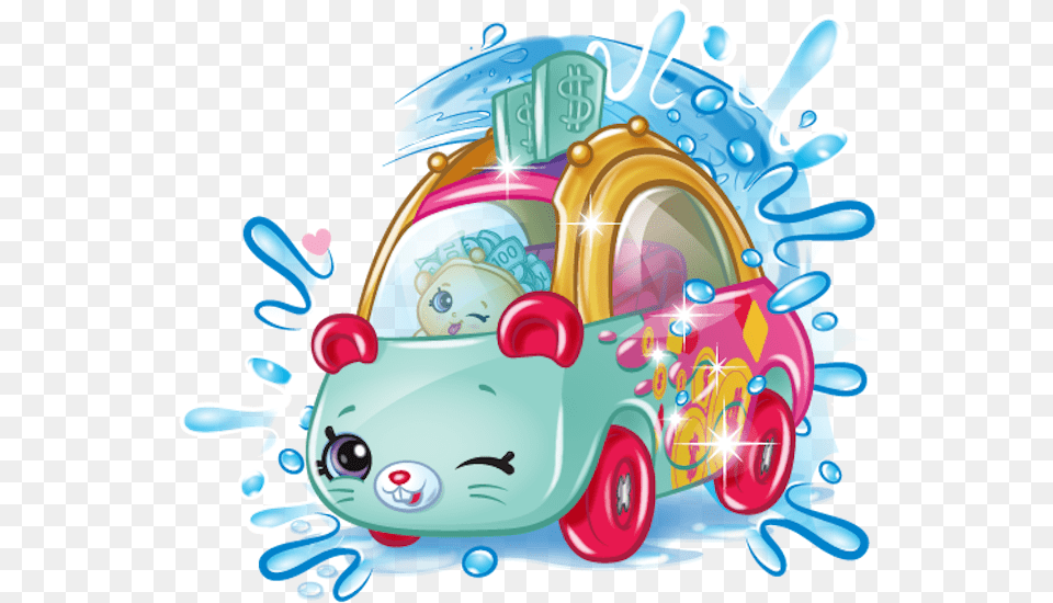Shopkins Color Change Cutie Cars, Art, Graphics Free Transparent Png