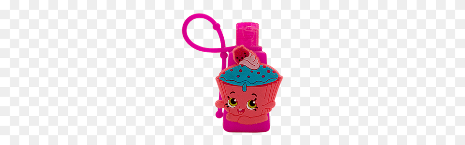 Shopkins Cupcake Chic Hand Sanitizer Brush Buddies, Bottle, Accessories, Bag, Handbag Free Png Download