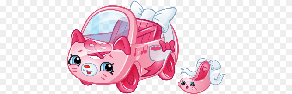 Shopkins Cutie Cars Season 2 Scooty Tutu Qt2 26 Car, Furniture, Bed, Dynamite, Weapon Png