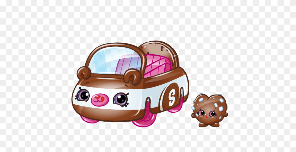 Shopkins Cutie Cars Season Chase Cookie Kids Time, Doll, Toy, Furniture, Bed Free Transparent Png