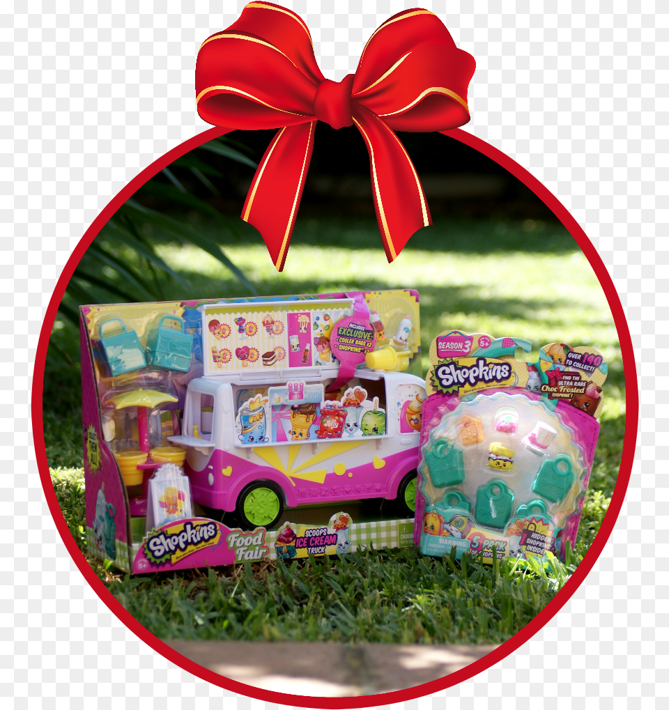 Shopkins Food Fair Glitzi Ice Cream Truck Playset Clipart Gift Wrapping, Sweets, Candy, Machine, Wheel Png