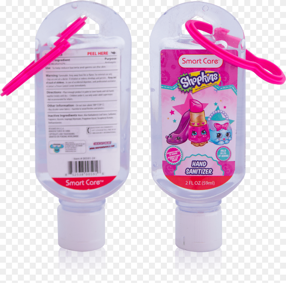 Shopkins Hand Sanitizer, Bottle, Brush, Device, Tool Free Png