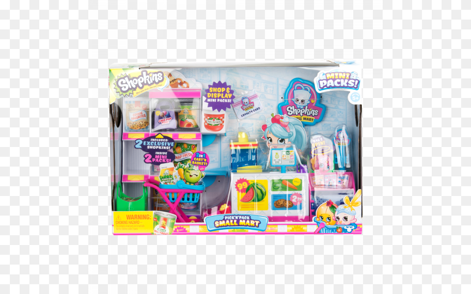 Shopkins Kids Toy Playset Pick 39n39 Pack Small Mart Shopkins Small Mart, Food, Lunch, Meal, Baby Free Png Download