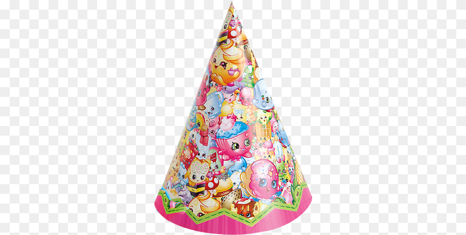 Shopkins Party Hats Shopkins Party Hat, Birthday Cake, Cake, Clothing, Cream Png Image