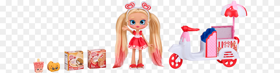 Shopkins Real Littles Freezer, Girl, Child, Doll, Female Png