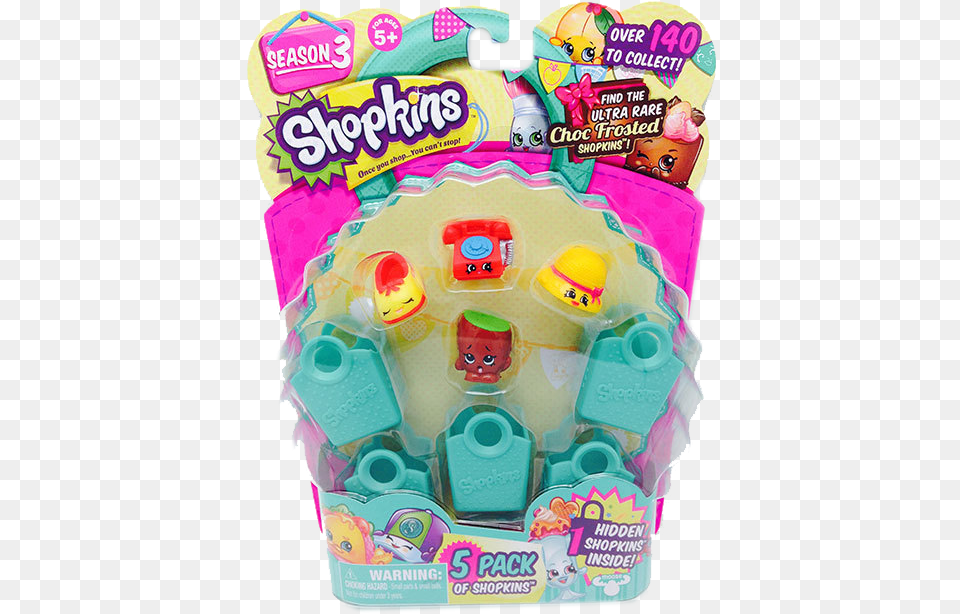 Shopkins S3 5pk Shopkins 5 Pack, Baby, Person Free Transparent Png