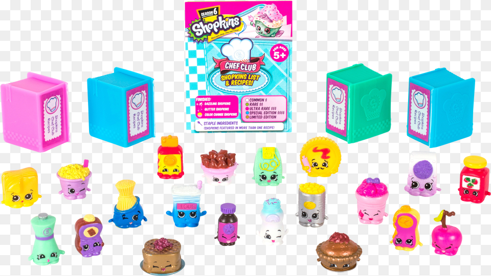 Shopkins S6 Chef Club Megapack Large Free Png Download