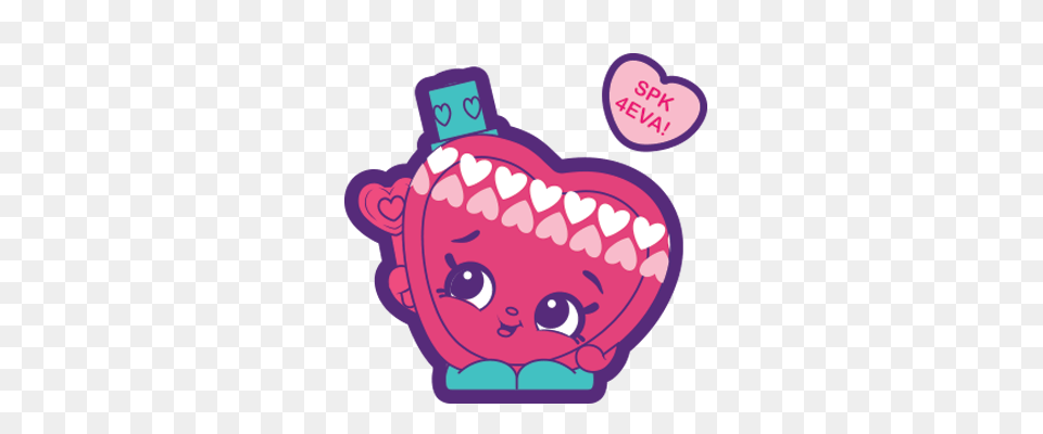 Shopkins Season Heart N Seekers Tribe Team Candy Kisses, Ammunition, Grenade, Weapon Free Transparent Png