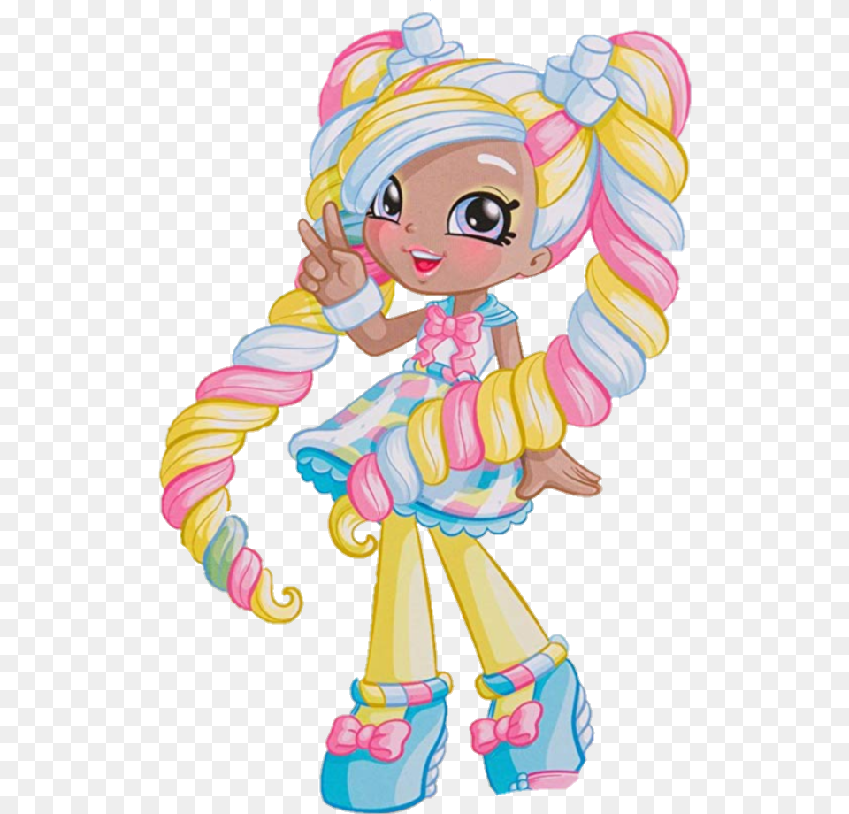 Shopkins Shoppies Shopkinsshoppies Marshamellow Shopkins Marsha Mellow, Book, Comics, Publication, Face Free Transparent Png