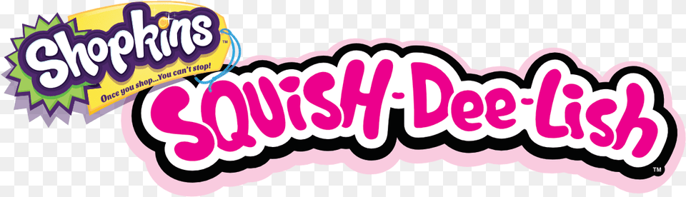 Shopkins Squish Dee Lish Logo, Sticker, Dynamite, Weapon, Food Png