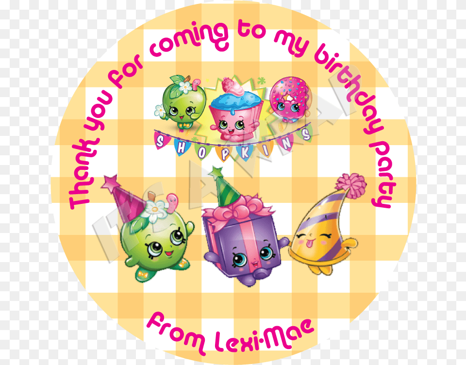 Shopkins Sweet Cone Stickers Cartoon, Person, People, Baby, Cream Free Png