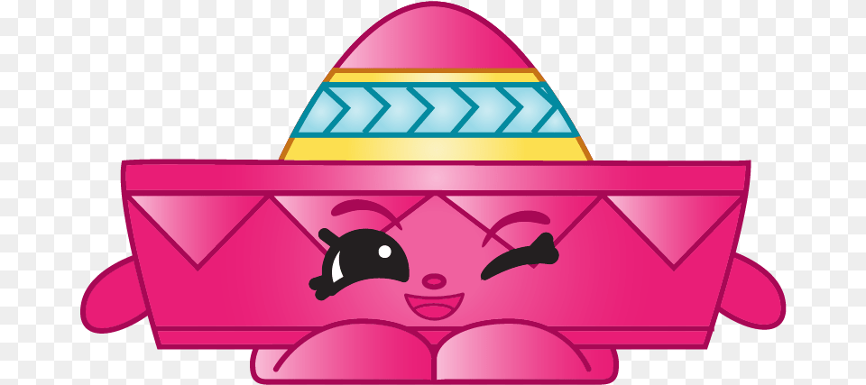 Shopkins Wiki Mexican Hat Shopkins, Clothing, Egg, Food Free Png