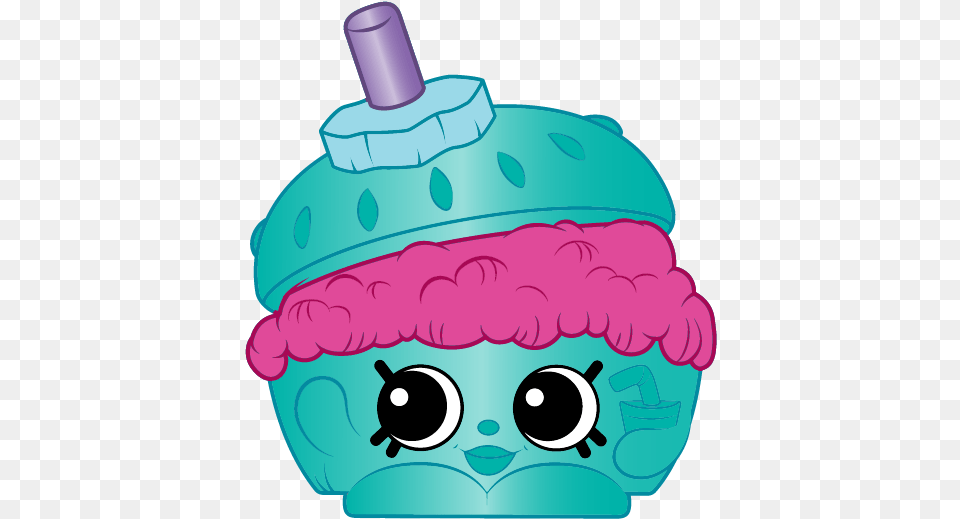 Shopkins Wiki Sloppy Jojo Shopkins, Cream, Dessert, Food, Ice Cream Png Image