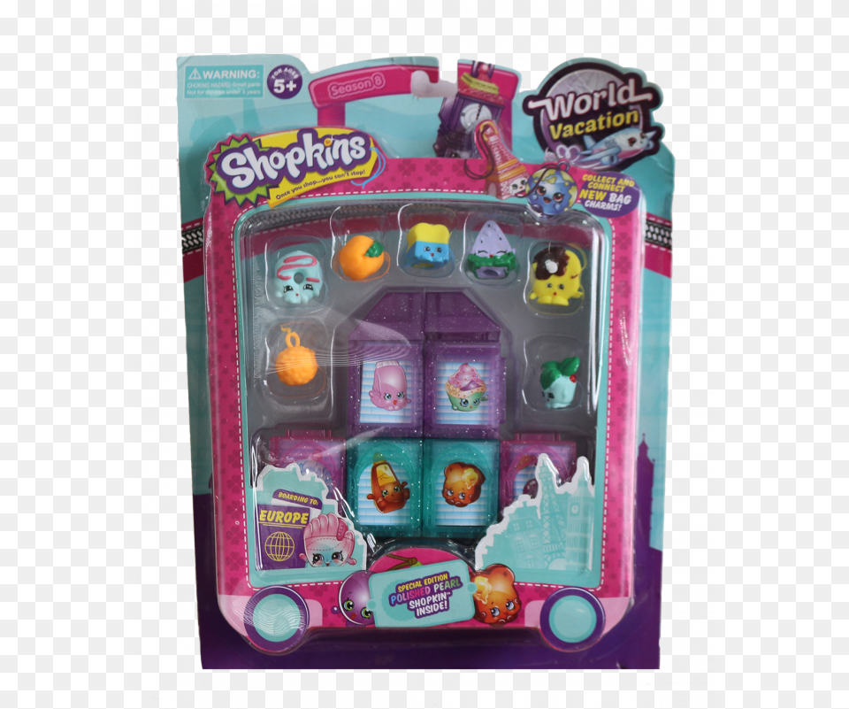 Shopkins World Vacation Playmat, Food, Sweets, Toy Free Png