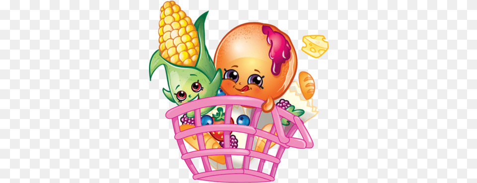 Shopkinshome Shopkins Party Shopkins Clip Art Pressman Toy Co Shopkins Go Shopping Card Game, Food, Baby, Person, Produce Free Png