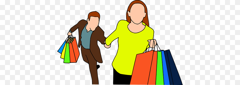 Shopping, Person, Baby, Bag, Face Free Png Download