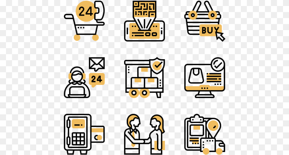 Shopping And Retail Operating System Icon, Person Free Png Download