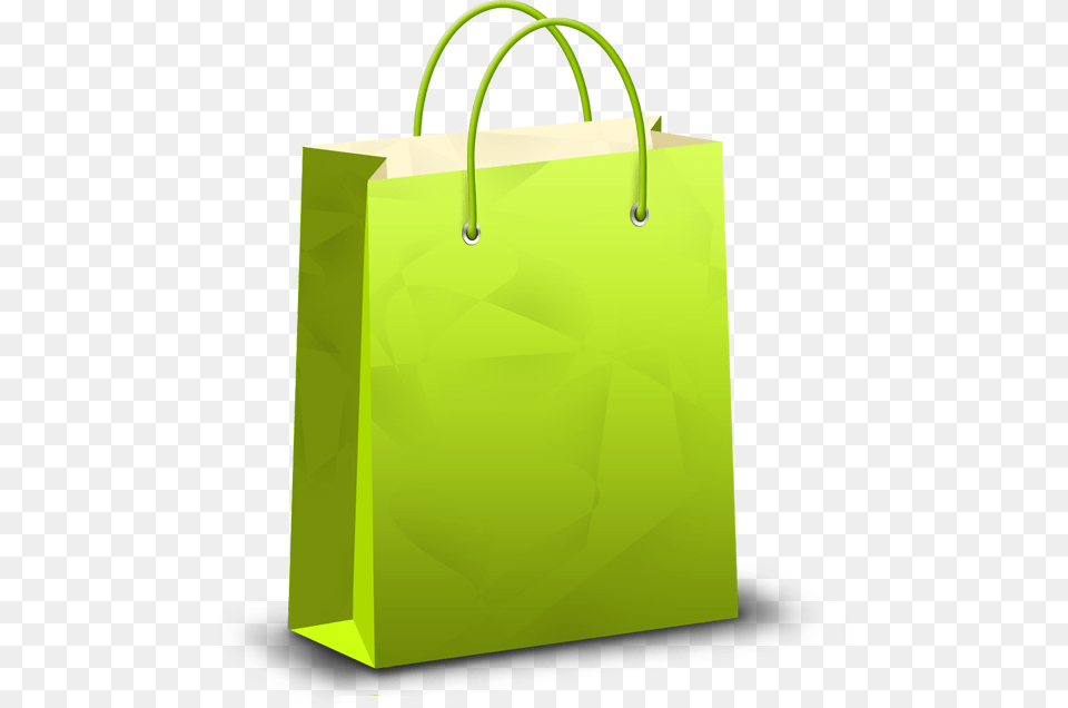 Shopping Bag, Shopping Bag, Green Free Png Download