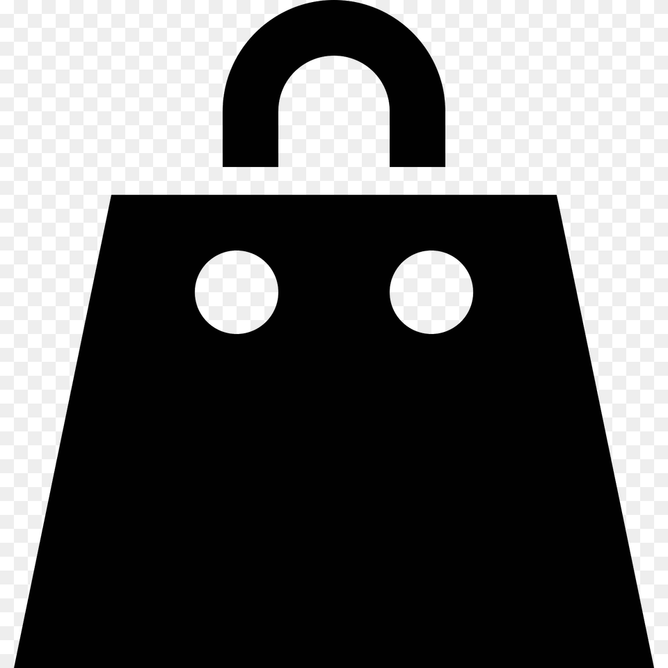 Shopping Bag Icon, Gray Free Png Download