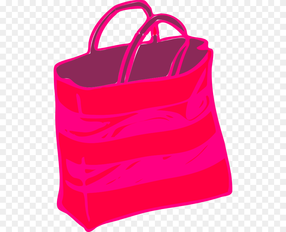 Shopping Bags Pink Shopping Bag Clipart Wikiclipart Regarding, Accessories, Handbag, Tote Bag, Purse Png