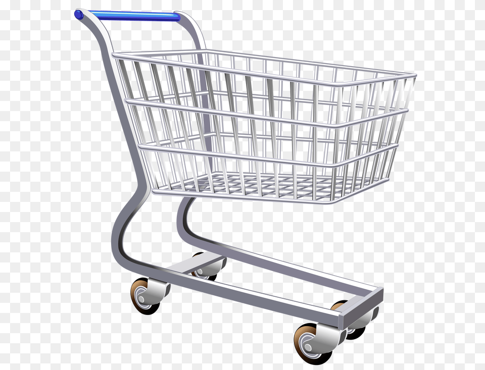 Shopping Cart, Crib, Furniture, Infant Bed, Shopping Cart Free Transparent Png