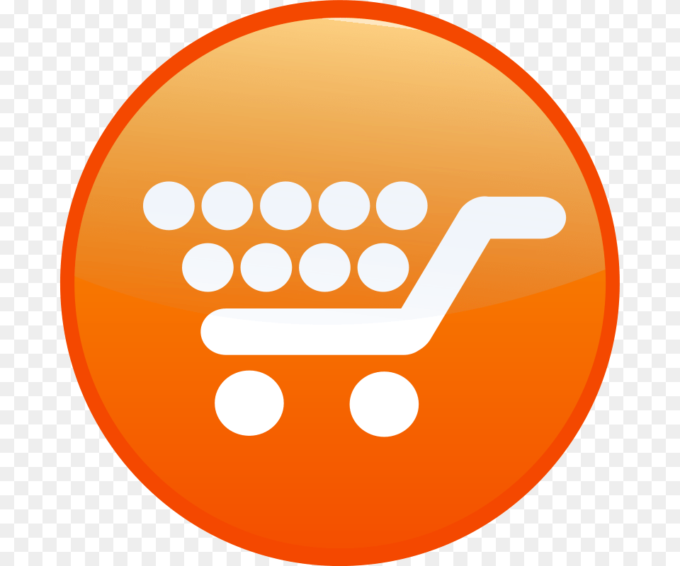 Shopping Cart, Disk Png