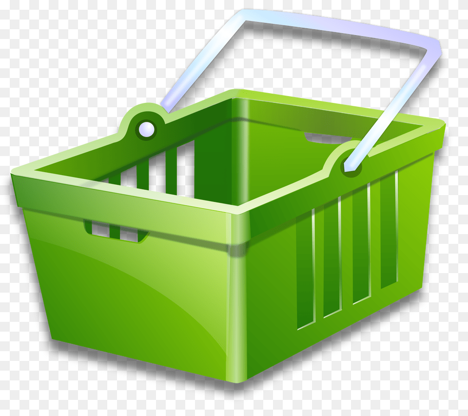 Shopping Cart, Basket, Shopping Basket, Crib, Furniture Png Image