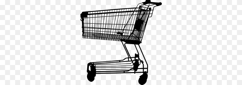 Shopping Cart Gray Free Png Download