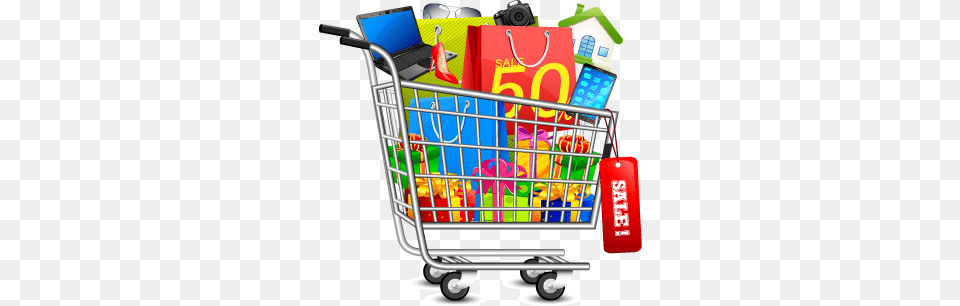 Shopping Cart, Shopping Cart Png Image
