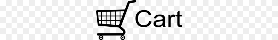 Shopping Cart Clip Art, Gray Free Png