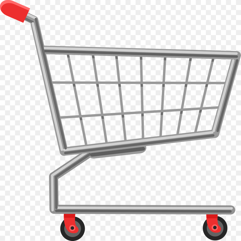 Shopping Cart Clipart, Shopping Cart, Crib, Furniture, Infant Bed Free Png Download