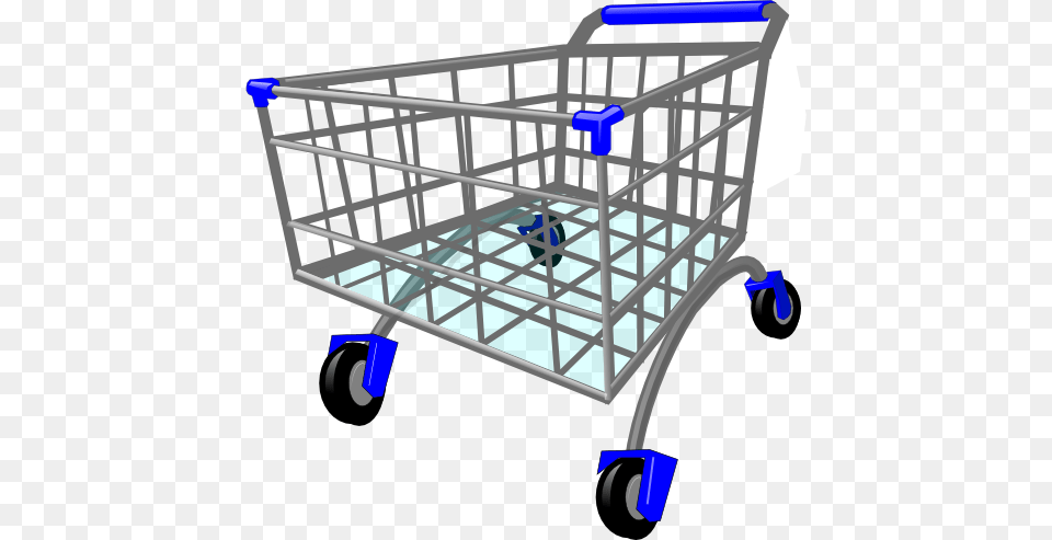 Shopping Cart Clipart, Shopping Cart, Crib, Furniture, Infant Bed Free Png