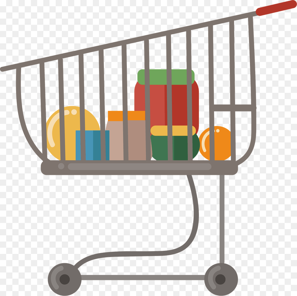 Shopping Cart Clipart, Shopping Cart, Furniture Png