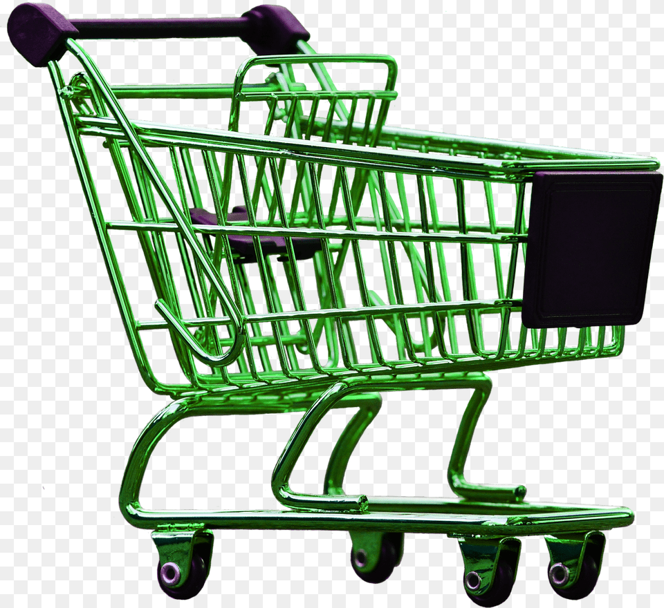 Shopping Cart Green, Shopping Cart, Chair, Furniture Free Transparent Png