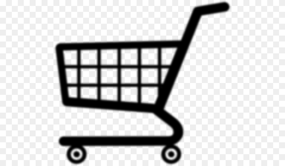 Shopping Cart Icon Blurred Clip Art, Shopping Cart, Device, Grass, Lawn Free Png Download