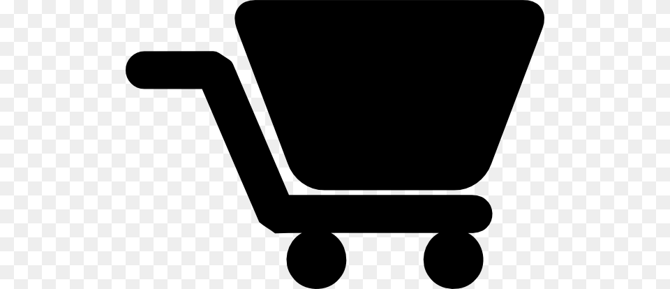 Shopping Cart Icon Large Size, Shopping Cart, Smoke Pipe Free Png Download