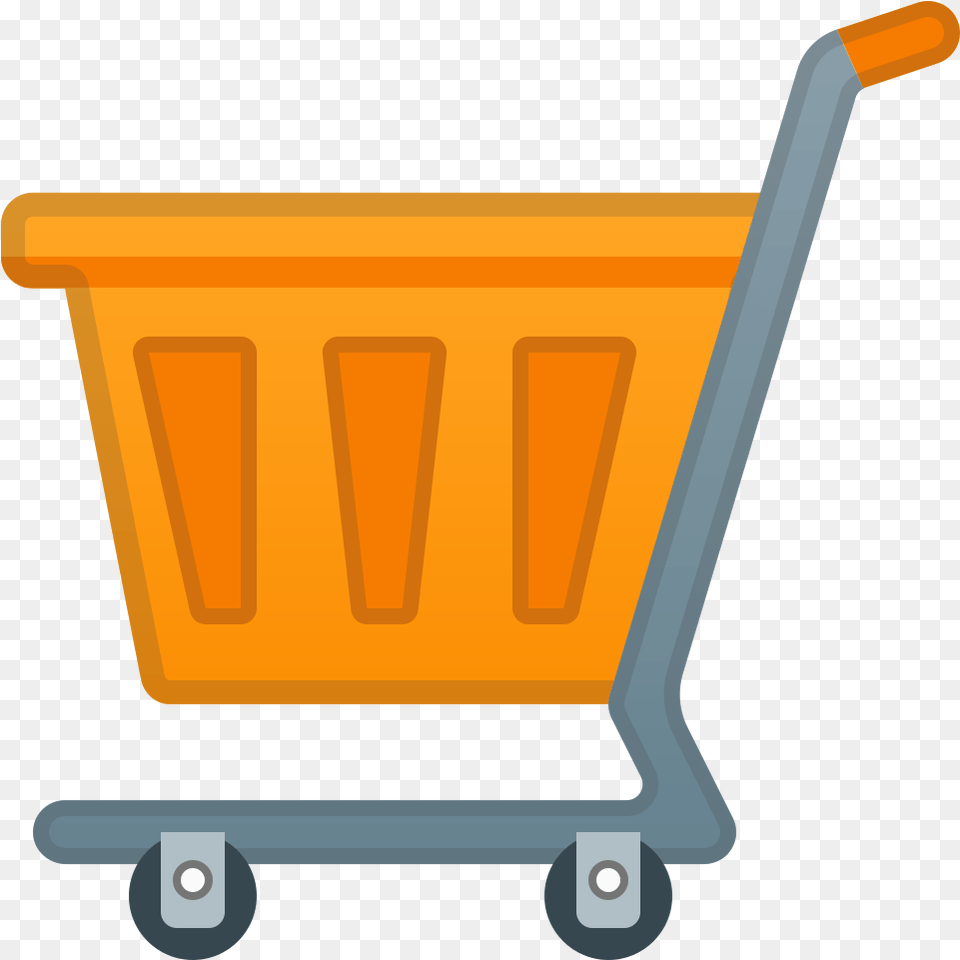 Shopping Cart Icon Noto Emoji Objects Iconset Google Cart Icons, Basket, Shopping Cart, Gas Pump, Machine Png Image