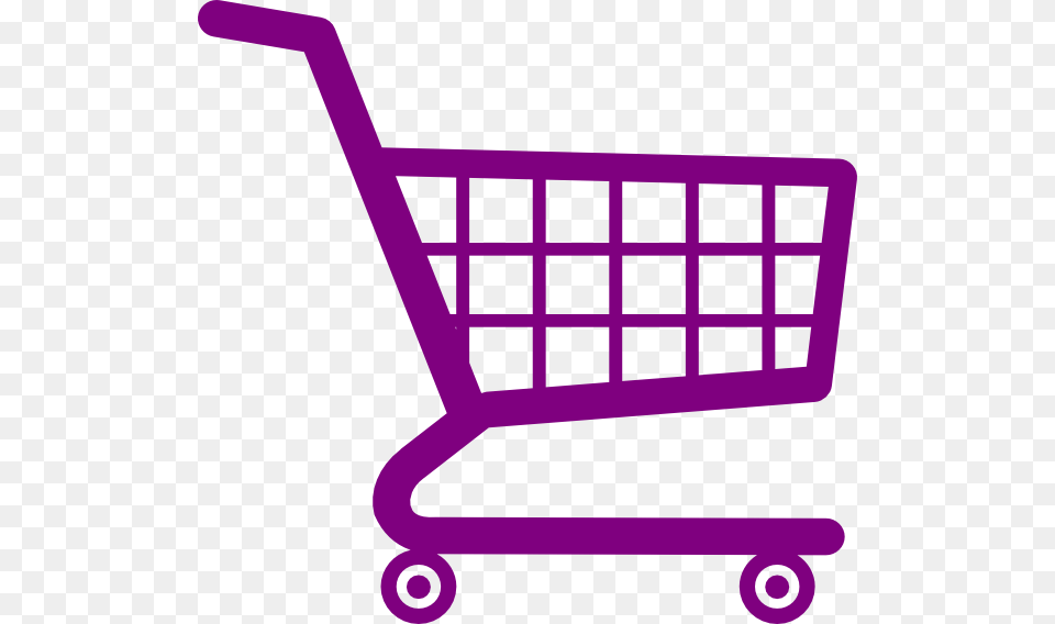 Shopping Cart Purple Clip Art, Shopping Cart, Device, Grass, Lawn Png Image