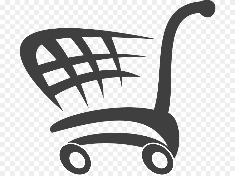Shopping Cart Ttp Clip Art At Clker Shopping Cart Shower Curtain, Shopping Cart, Stencil Free Png