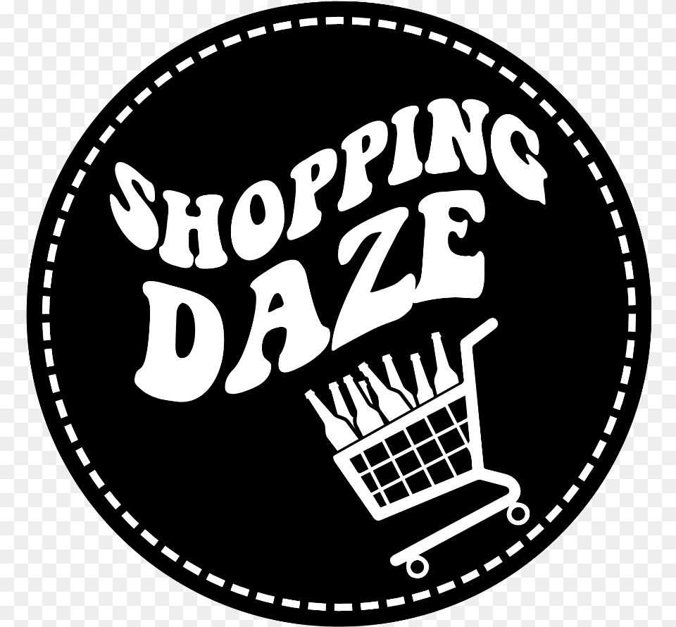 Shopping Daze Beer Cartel Immanuel College Bushey, Stencil, Shopping Cart, Text Png