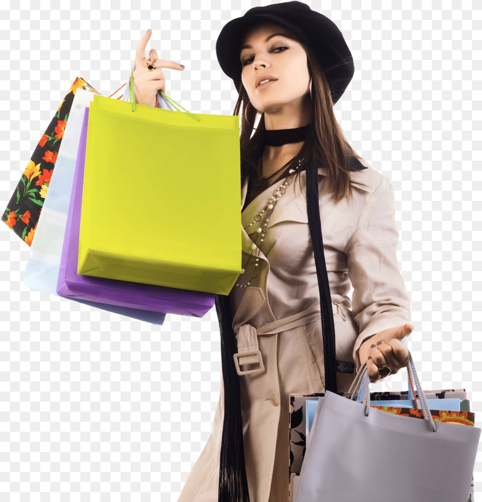 Shopping Girl Images, Woman, Adult, Bag, Clothing Png Image