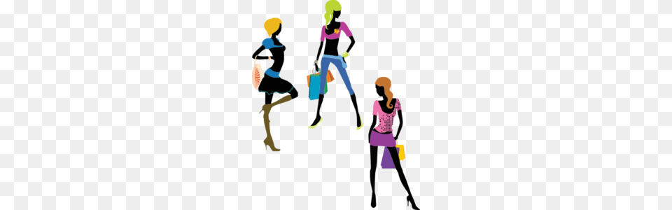 Shopping Girls Clip Art, Adult, Clothing, Female, Pants Png Image