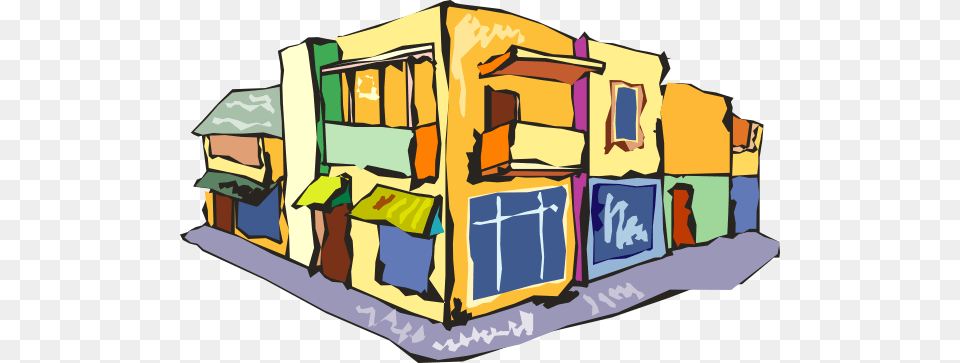 Shopping Mall Building Clipart Corner Store Clip Art, Architecture, Rural, Outdoors, Neighborhood Free Transparent Png