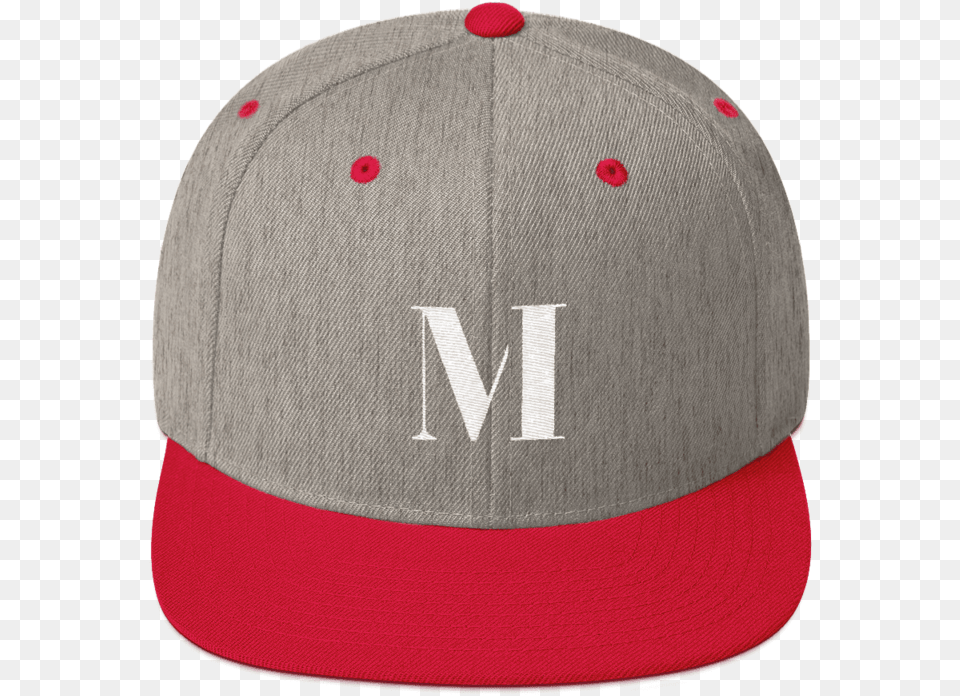 Shopping Meme Insider Snapback Hat Heather Grey Red Double Hooded Pied French Bulldog Puppy Wool Blend, Baseball Cap, Cap, Clothing Png