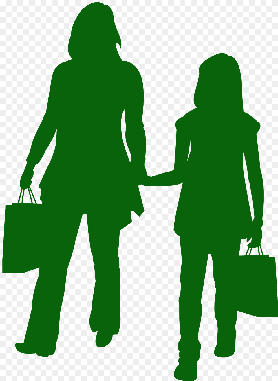 Shopping Silhouette, Bag, Accessories, Person, Clothing Free Png Download