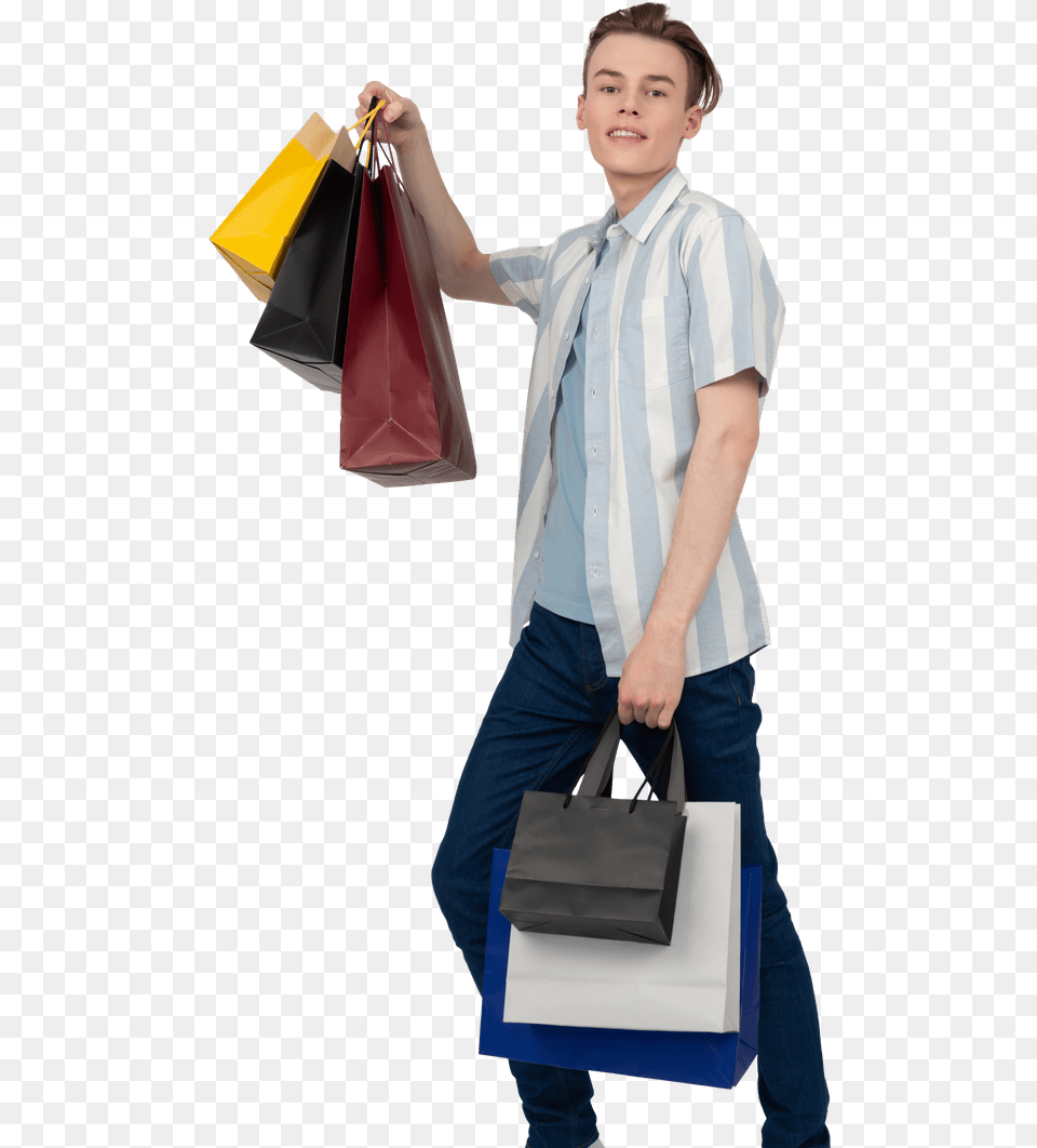 Shopping Young Photos U0026 Pictures Icons8 Smart Casual, Accessories, Person, Tote Bag, Handbag Free Png