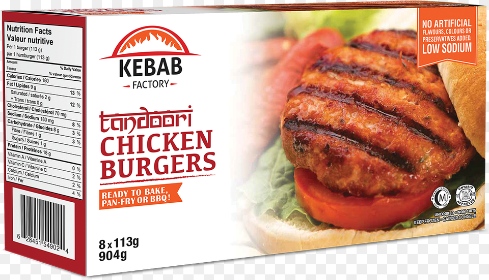 Shoptandoori Chicken Burgers Kebab, Food, Meat, Pork, Burger Free Transparent Png
