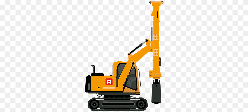 Shoring Crane, Construction, Bulldozer, Construction Crane, Machine Png