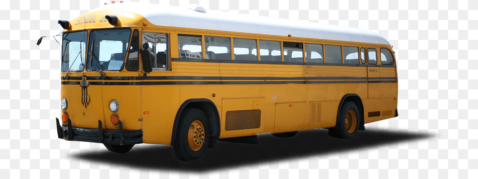 Short Bus Department Of Corrections Bus, School Bus, Transportation, Vehicle, Person Png Image