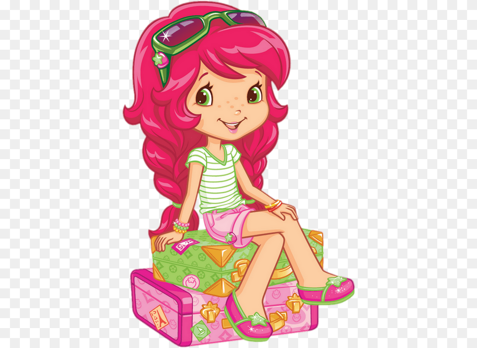 Short Cake Colorful Wallpaper Coloring Book Pages Strawberry Shortcake And Raspberry Torte, Baby, Person, Face, Head Png